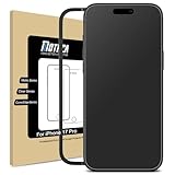 Mothca Matte Glass Screen Protector for iPhone 17 Pro (6.3 inch) Anti-Glare & Anti-Fingerprint (Not Privacy) Tempered Glass [Easy Installation Frame] Case Friendly, Bubble Free - Smooth as Silk