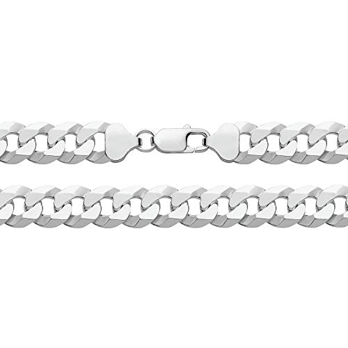 Chaîne courbe homme argent fin, un bijou de prestige WJS24761