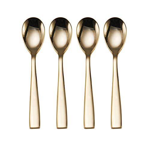 Mikasa Delano Gold Plated 20-Piece Stainless Steel Flatware Set, Service For 4 #TOP6