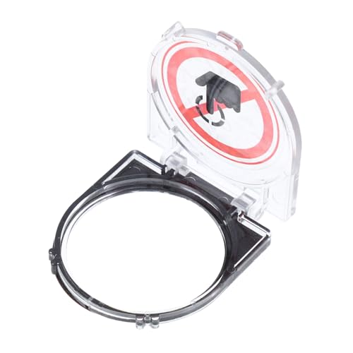 Protector botón encendido ordenador anti accidentes y desgaste para PC de mesa