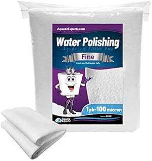 Aquarium Polishing Filter Pad – Aquarium Filter Pad – Aquarium Filter Floss for Fish Tank Filters – Water Polishing Pad for Aquarium Filters, 24 by 36 inches Thick (100 Micron - 1 Pack)