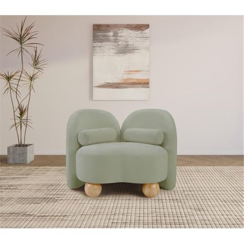 Sillón Chenille Plegable Menta miniatura 6