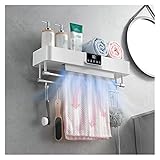 [Estilo flexible]: Fácil de instalar y utilizar.El diseño es resistente al agua, evita la interferencia eléctrica, y es fácil de deslizar y la pared para ahorrar espacio.