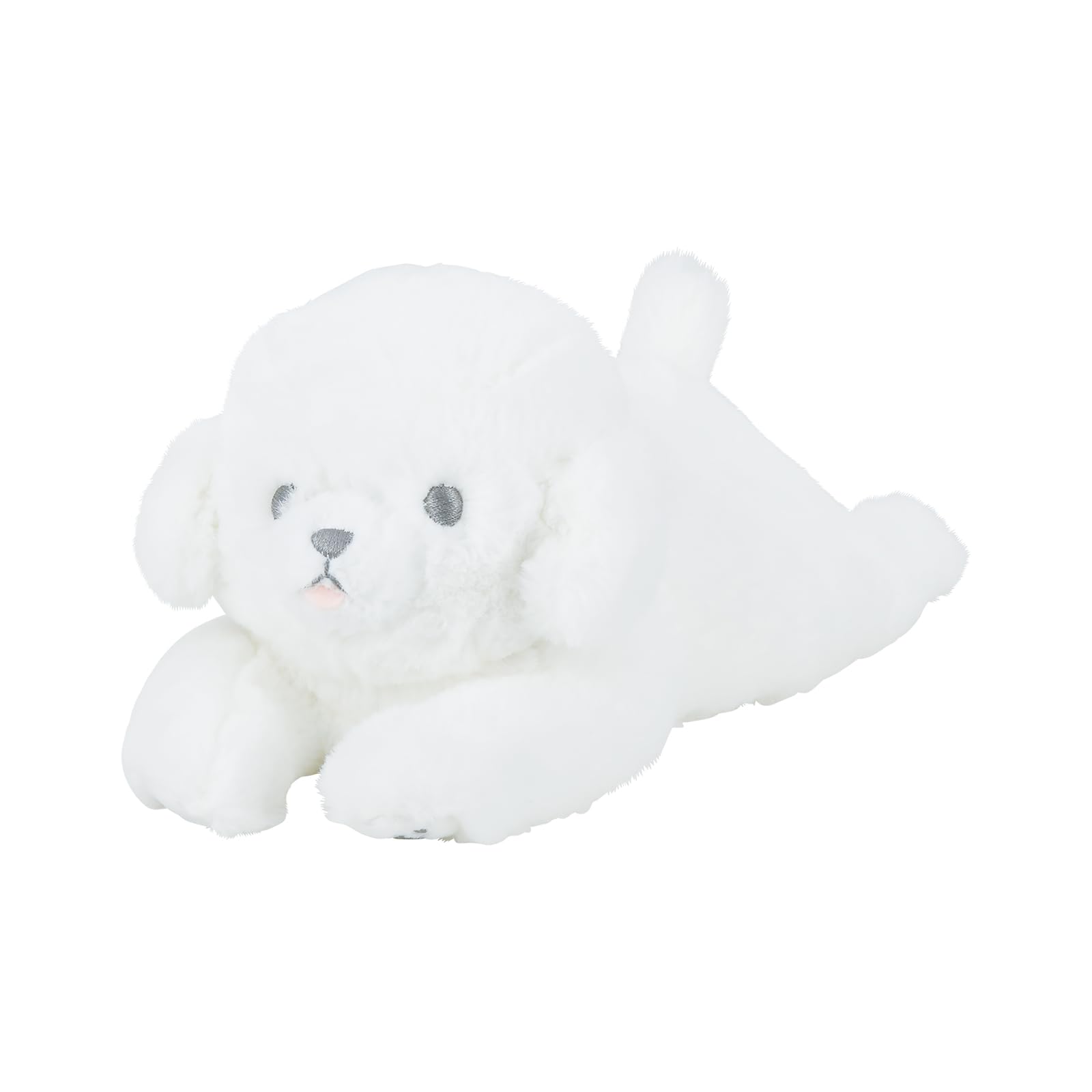 Livheart Mini Cushion Kutatto Biyori Bichon Frise (Total Length: Approx. 30cm) Dog Fluffy Armrest Plushie 27108-11 : Toys & Games