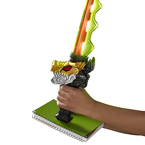 Power Rangers Dino Fury Chromafury Schwert Elektronisches Farbscan Spielzeug mit Lichtern und Sounds, Inspiriert Serie – Bild 6