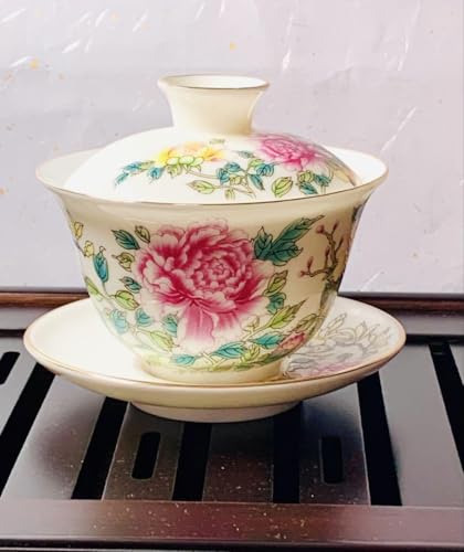 中国茶碗 Amazon.co.jp: 浮荷 847 蓋杯蓮花の蓋碗（ガイワン） 中国茶器