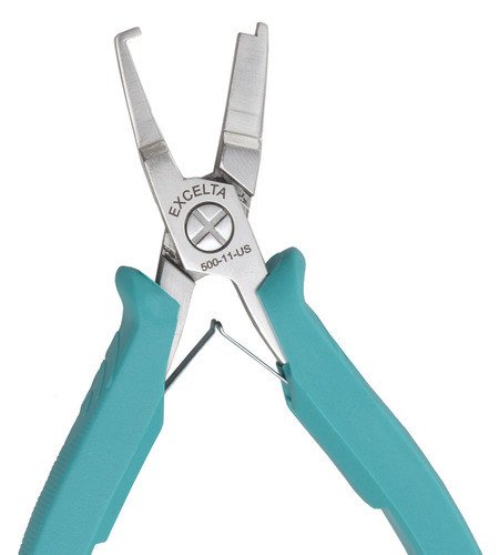 Excelta - 500-11-US - Pliers - Transistor Former - Five Star - Carbon Steel -"Off-Set" for to-220, 0.25" Height, 0.42" Wide, 5Length