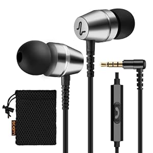 LUDOS OMNITONE Kopfhörer In Ear Kopfhörer mit Kabel und Mikrofon, 5 Jahre...