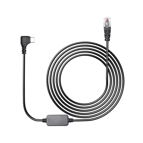 Radar Detector Cable, USB-C to RJ11 Plug Cord, 9.84Ft Length, Compatible with Escort Passport 9500i, MAX360, Uniden R1 R3 R7, Beltronics, Cobra, Radenso XP etc.(Replacement Radar Detector Cable)