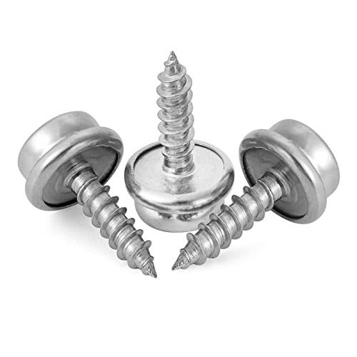 Boat Canvas Snaps 5/8" Inch,Snap Screw Stud,Snaps For Boat Cover, Made Of High-Quality Materials, Not Easy To Corrode 40Pcs #TOP4