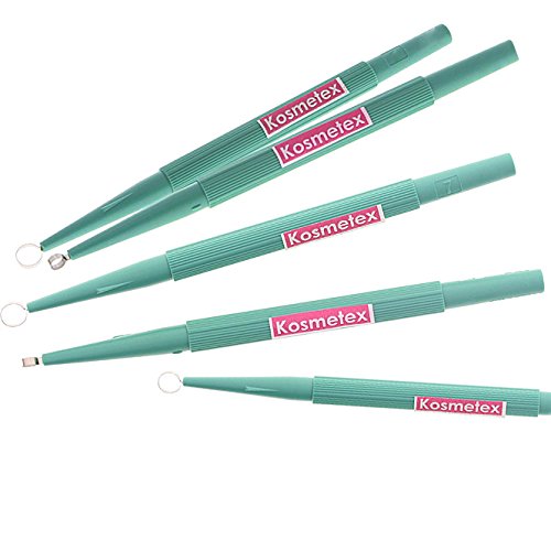 Hautkürette, scharfe Kai Kürette für die Kürettage, Kosmetex Hautcuretten, Curette, 5x 4mm Hautkürette, scharfe Kai Kürette für die Kürettage, Kosmetex Hautcuretten, Curette, 5x 4mm
