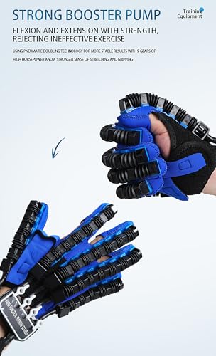 Gants robotisés de rééducation avec mode miroir et force réglable