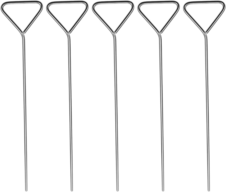 Baluue 5pcs Cell Spreader Stainless Steel Cell Spreader Spreading Bar Laboratory Supplies Silver