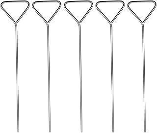 Baluue 5pcs Cell Spreader Stainless Steel Cell Spreader Spreading Bar Laboratory Supplies Silver