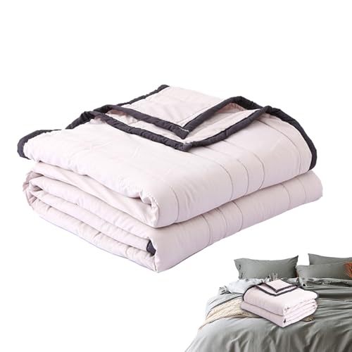 Kühldecke – Extra Weicher, Atmungsaktiver Kühlüberwurf, Wendbare Sommerdecke, Leichter Temperaturregulierender Bezug | Bequemes Schlafen Und Nachtruhe Für Bett, Sofa Und Häuser Bei Warmem Wetter