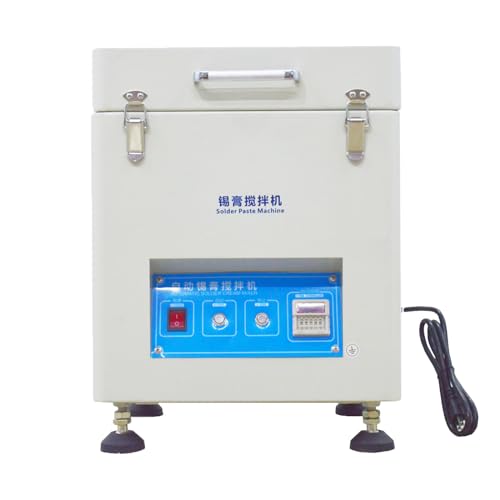 WYDDDARY SMT Automatic Solder Paste Mixer Tin Cream Mixing Machine with Adjustable Time and Speed 1350rpm Special Blender Centrifuge 110V 100W