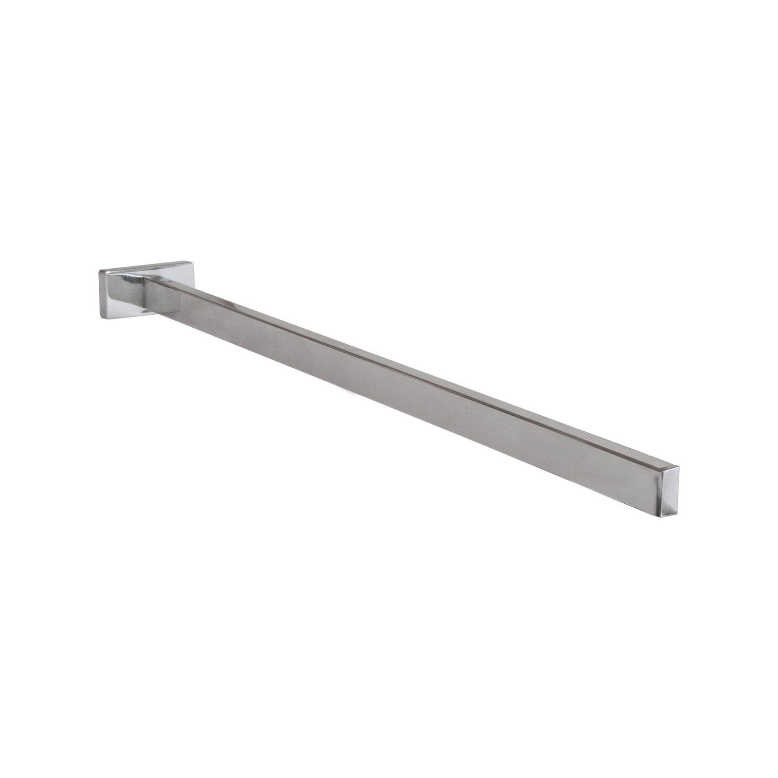 INDA - Porta Asciugamani Fisso salvaspazio L.45 cm Lea Cromo Lucido