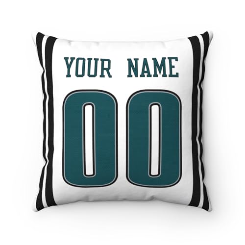 Image of ANTKING Philadelphia Throw Pillow Custom Any Name and Number Personalized Gift for Men Women Boys