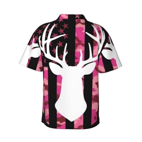 Mens Hawaiian Shirts Short Sleeve Casual Button Down Tropical Beach T-Shirt3