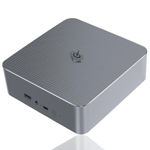 Image of Beelink EQR5 Mini PC,AMD Ryzen 5 5500U Processor(6C /12T,up to 4.0GHz),16GB DDR4 RAM 500GB NVMe PCIE3.0x4 SSD,Mini Computer Support 4K Dual Screen Display /Dual LAN /WiFi 6 /BT5.2 /USB 3.0 /Office /Home