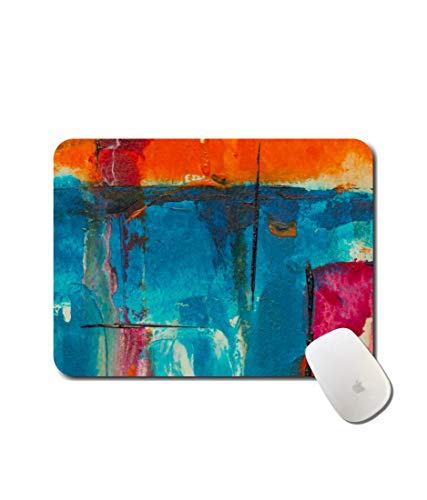 Image of WHATS YOUR KICK Abstract Pattern | Floral | Pattern | Rangoli | Printed Mouse Pad /Designer Waterproof Coating Gaming Mouse Pad for Computer /Laptop (Multi27)