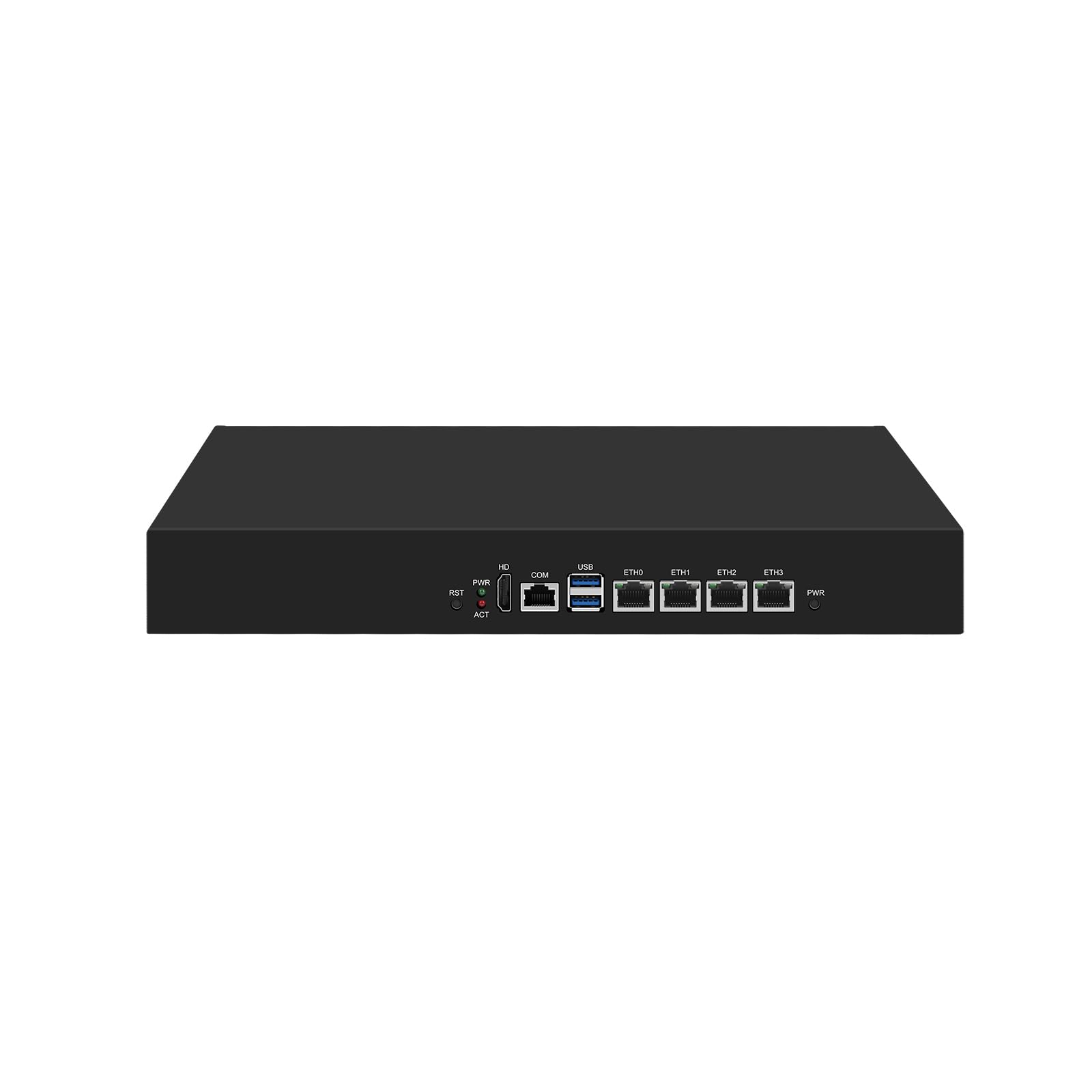 Firewall Hardware 13 Inch Appliance, PFSense, OPNsense, VPN, Router PC, N150, RJ72, 4 x 2.5GbE LAN, Console, HDMI, VGA, Dual SIM Slot, TPM2.0, 16G RAM, 512G SSD