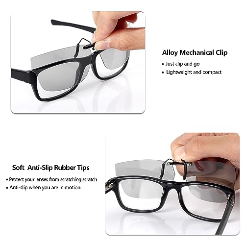 Polarized CLIP-ON Sunglasses for Ray-Ban RB52684