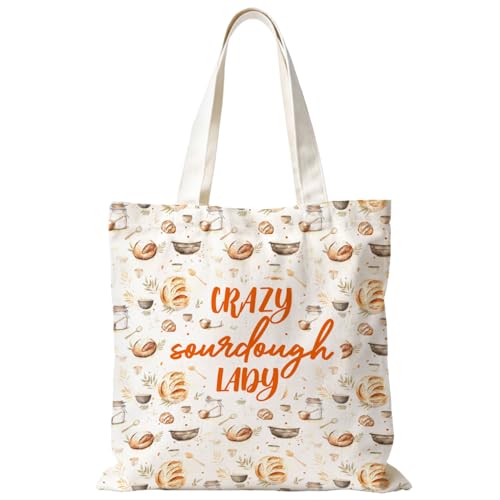 YRDBGHZDF Gifts for Sourdough Bakers Tote Bag, Baker Baking Gifts