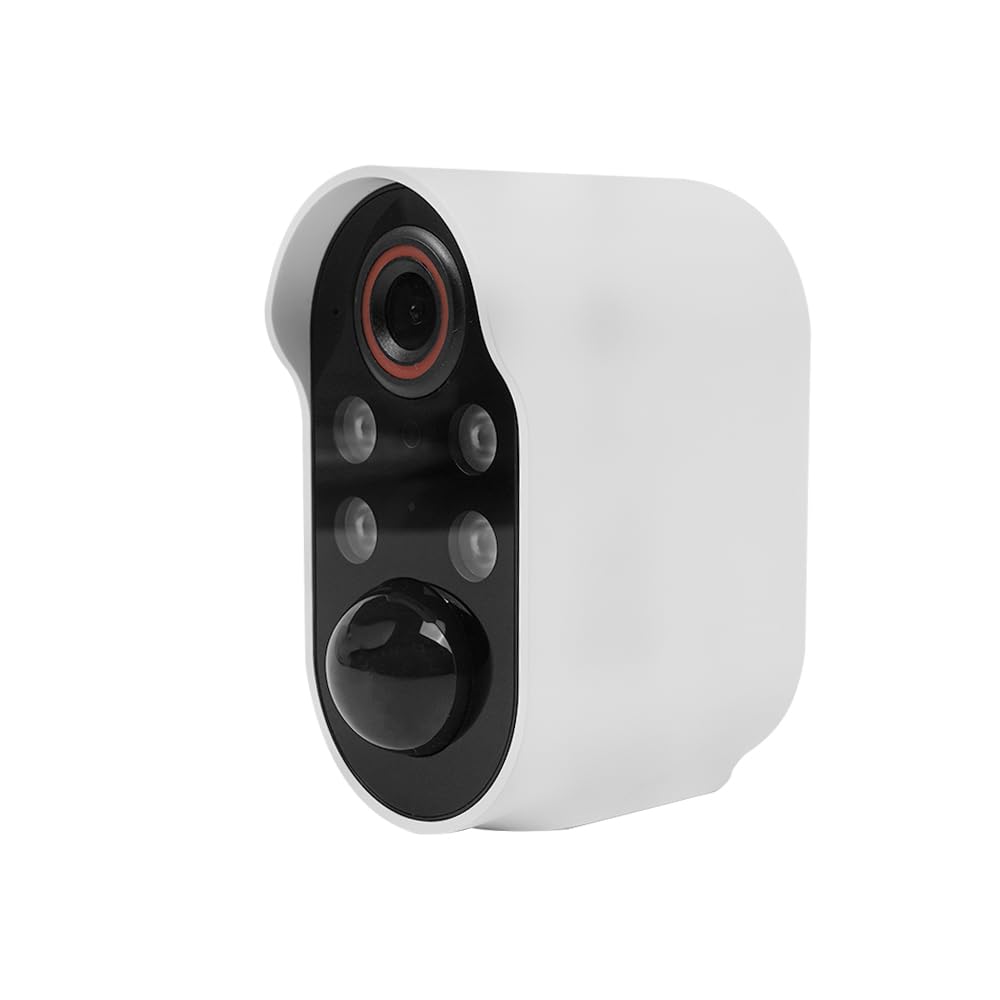 Pacchetto di telecamere di Sicurezza Wireless basate su intelligenza Artificiale con rilevamento Umano Tramite intelligenza Artificiale, archiviazione Cloud e Visione Notturna