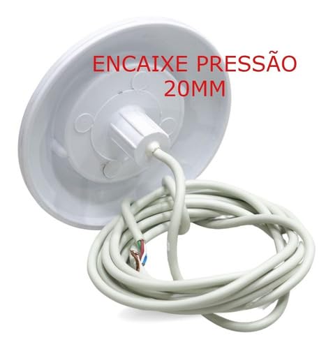 Nicho Para Led Encaixe Pressão P/cano 25mm Piscina Fibra (110V/220V)