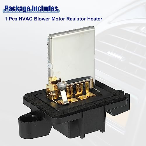 Image of ACROPIX Car HVAC Blower Motor Resistor Heater Fit for Chrysler Town Country 2008-2010 for Dodge Grand Caravan 2008-2010 NO. 68029723AA /68050014AA - Pack of 1 Black