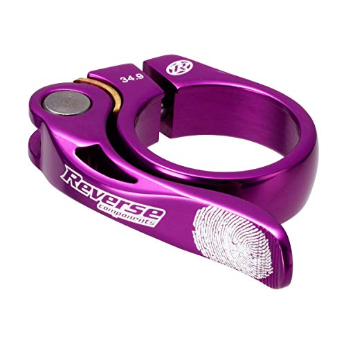 Reverse Long Life Sella Morsetto Con Sgancio Rapido E 34.9 Mm Viola