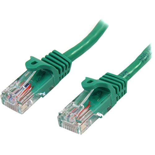 ❣️人気商品❣️LANケーブル5mグリーン　RJ45 プリンタ　PC TV 頑丈 Amazon.co.jp: StarTech.com カテゴリー5e LANケーブル(Cat5e) RJ45
