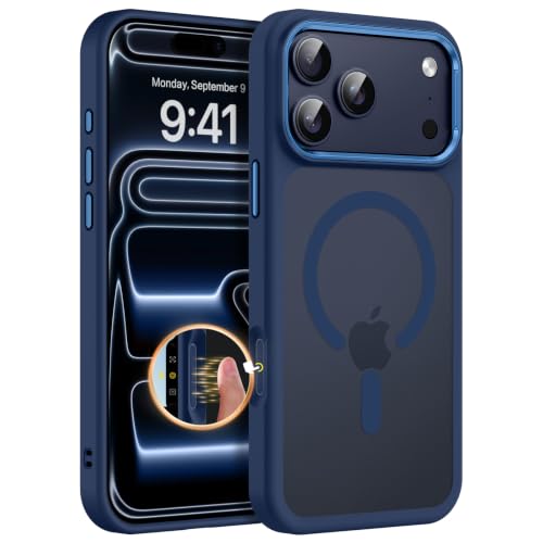 Coque iPhone 17 Pro Max MagSafe anti-jaunissement transparente Telaso 6,9"