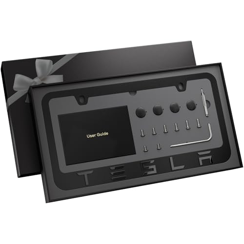 Black License Plate Frame