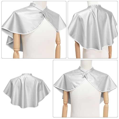 Capa Profesional para Tintes de Cabello Blanca Ligera Unisex miniatura 3