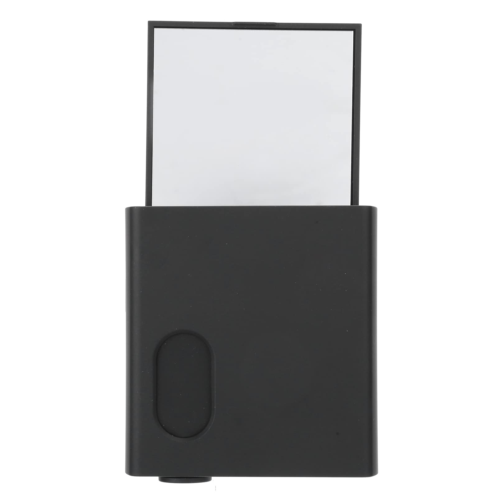 KUIDAMOS Tragbares Mundpflege-Reiseset mit Bartpflege und Rasierset für den Familiengebrauch – Umweltfreundliches ABS-Material, 11,3 X 9,7 X 4 Cm (schwarzes Rasierset)