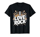 Photo Gallery i love rock - batteria per chitarra classica maglietta Photo Gallery i love rock - batteria per chitarra classica maglietta