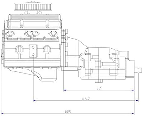 Miniatura 8 de RC4WD Motor a escala Z-S1043 110 V8