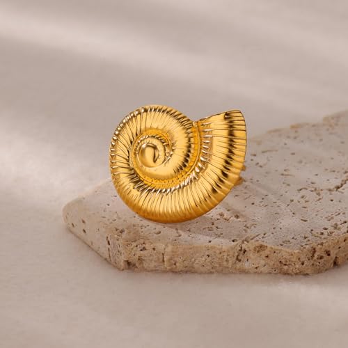 Bague en acier inoxydable esthétique style bohème chic