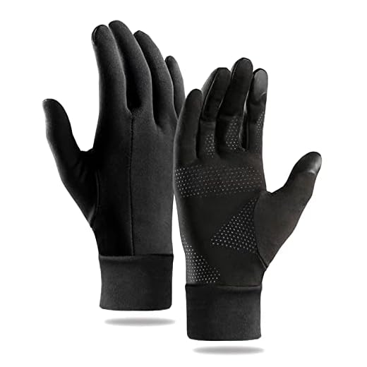 Ciomiliaro Gants Doublure Chauffants,Gants Thermiques,Gants de Cyclisme,Gants à Écran Tactile,Gants Coupe-Vent pour la Conduite sous Le Climat Froid,Idéal pour Vélo,Sport,Running,Ski(M)