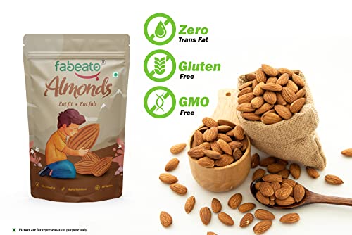 Fabeato Natural California Almonds 500g - Image 5