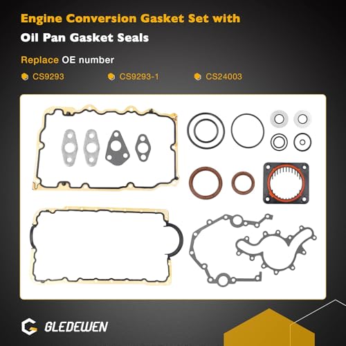 Image of Full MLS Headgasket Set with Engine Conversion Gasket Set, Compatible with 2001-11 Ford Mercury Mazda, 4.0L V6 Engine, Replace# FGS4036 HS26300PT CS9293