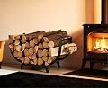 Kendane 30“ Firewood Rack Outdoor and Indoor, Compact Firewood log Storage & Holder, Stable Log Holder with Reinforced Steel Frame, Waterproof Rustproof Wood Pile Storage Rack for Fireplaces/Camping.