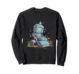 Diseño de jardinería para cortacésped y robot cortacésped Sudadera