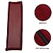 KALLORY 1Pair Chair Arm Covers Armrest Protectors for Office Chairs Easy Installation Stylish Design Fit for All Models of Wine