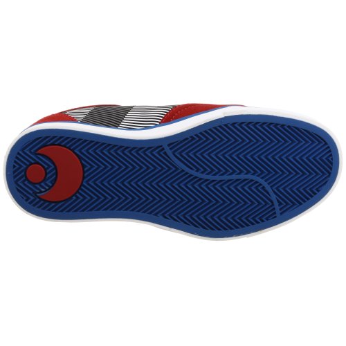 Osiris Little Kid/Big Kid Corpse Sneaker,Red/Blue,1 M Us Little Kid #TOP3