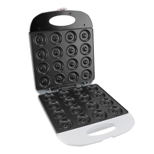 Mini Macchina per Produttori di Ciambelle per Casa, Mini Produttore di Ciambelle con Superfici Non Stick, Cottura 16, Macchina da Ciambella da 1400w per Colazione, Snack, Dessert, attività di