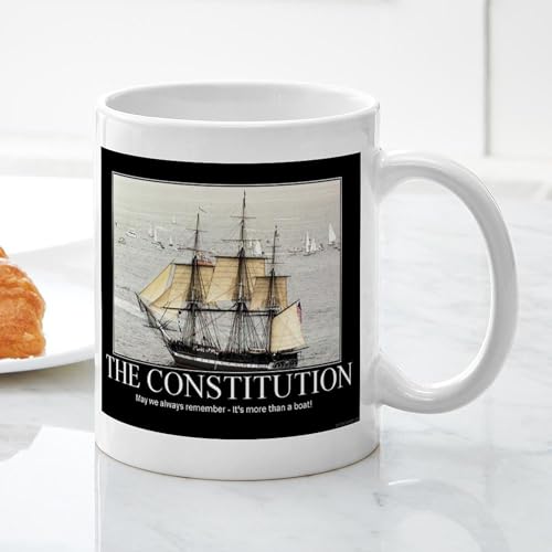 Taza de cerámica CafePress 11 oz blanca miniatura 5