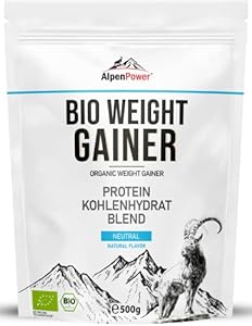 AlpenPower BIO Weight Gainer Neutral 500 g